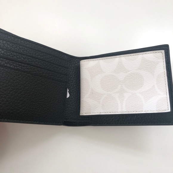 Coach Marvel 3-In-1 Wallet White Signature Canvas - Picture 3 of 8